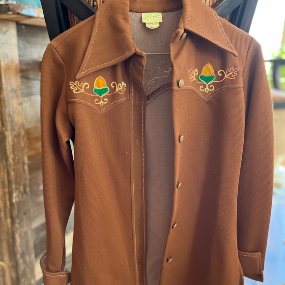 Three piece polyester leisure suit vintage Douglas Marc - Picture 2 of 11